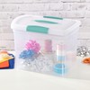 Sterilite Large Nesting ShowOffs, Stackable Small Storage Bin with Latching