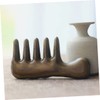 WOONEKY Portable Wooden Comb Scalp Massager Hairdressing Tool for Massager