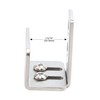 Rok Hardware Heavy Duty Wall Mounted Adjustable Sliding Barn Door