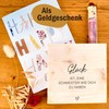 Schwester Geschenk - Glück ist Schwester wie dich Holzbild +