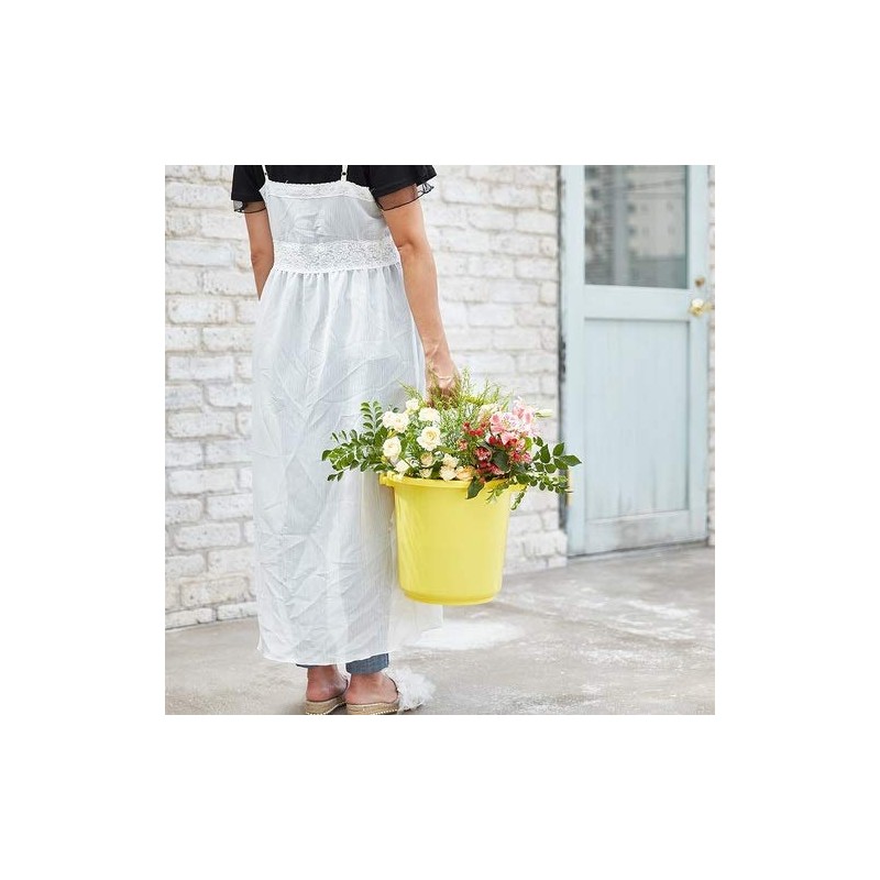 TRUSCO(トラスコ) PPカラーバケツ 10L 緑 TPPB-10-GN