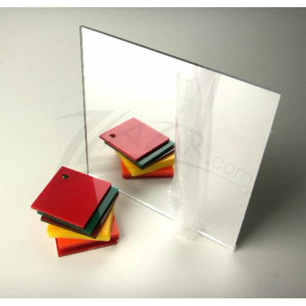 ZLazr.com (1) 12" x 12" x 1/8" SILVER MIRROR Acrylic