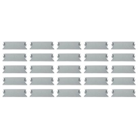 Metal Magery Nail Plates Electrical Stud Guard Protector for Wood Studs 1.5" x 3" Nail Plate Studguards Pack of 25