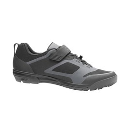 Giro Ventana Fastlace Men's Clipless Mountain Bike Shoes - Portaro Grey/Dark Shadow (2023), 40