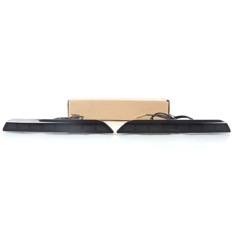 dreamrefit Smoke Rear Bumper Reflector Light For Ford Explorer 2020-24