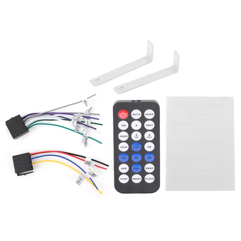 12V Car Bluetooth Multimedia Player FM Radio MP3 USB Charging