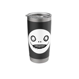 Emil / Taro Yoko Face mask smiling skeleton Stainless Steel Insulated Tumbler