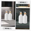VICASKY 4pcs Shampoo Bottle Refillable Soap Bottle Pump Bottle Automatic