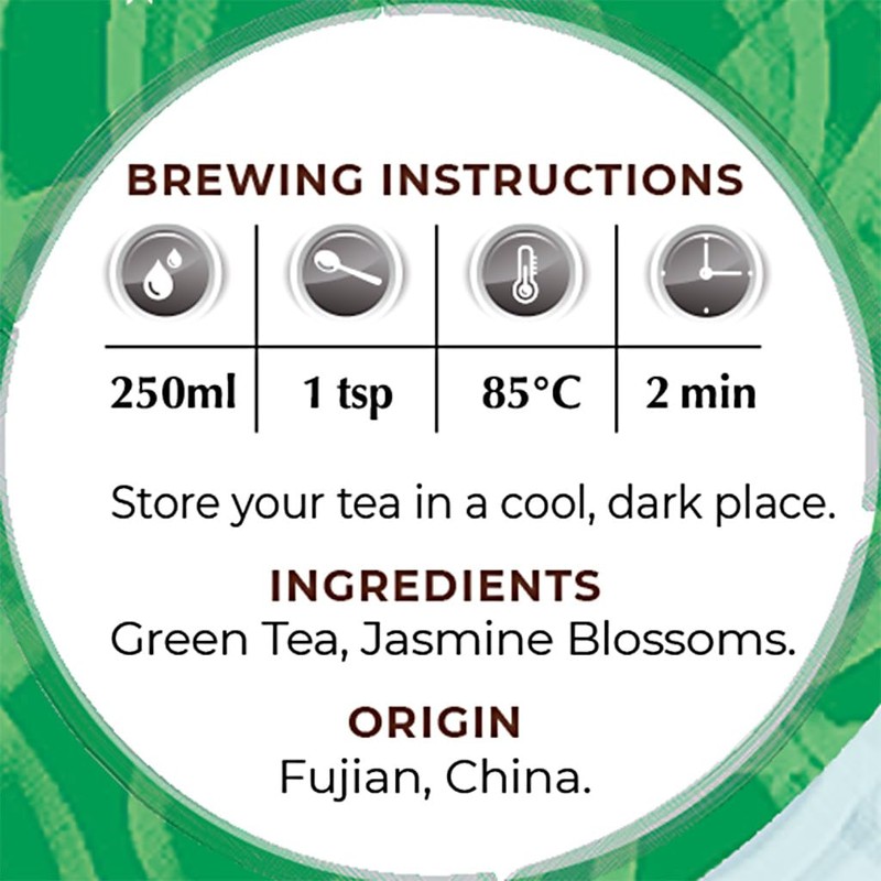 The Exotic Teapot - Supreme Jasmine Pearls Tea, 75g Tin,