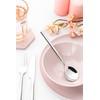 Grunwerg Contemporary Collection Chopstick Teaspoons TESCHP, 18/0 Stainless Steel, Set