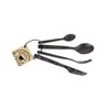 Kupilka 4-Piece Cutlery Set for Camping and Outdoors - Black