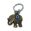 Generic Bro Mart Evil Eye Elephant Good Luck Metal Keychain