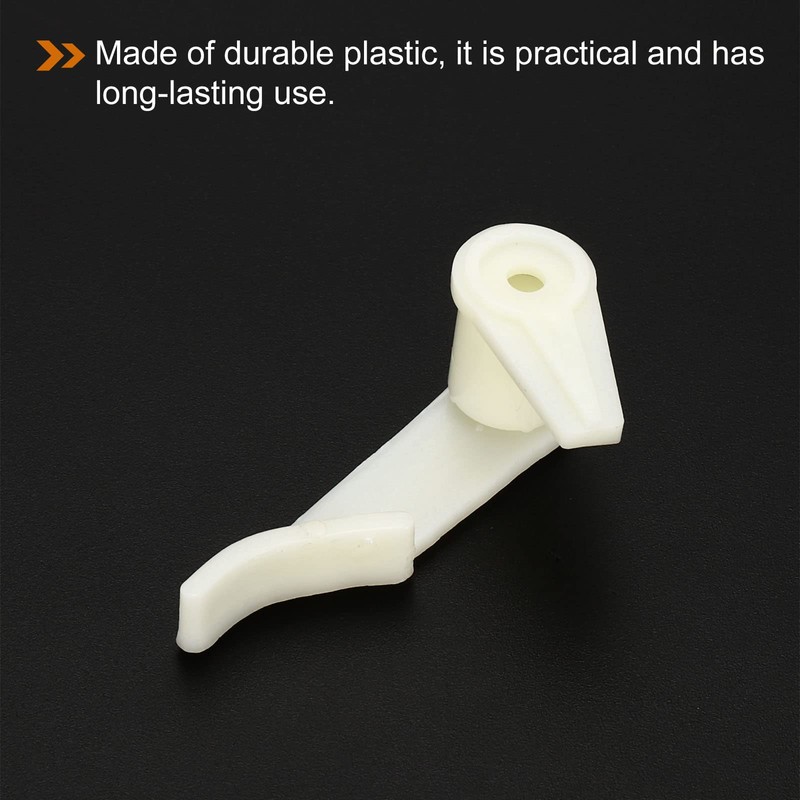 PATIKIL 3.5mm Lamp Shade Clips for Ceiling Flush Mount, 6