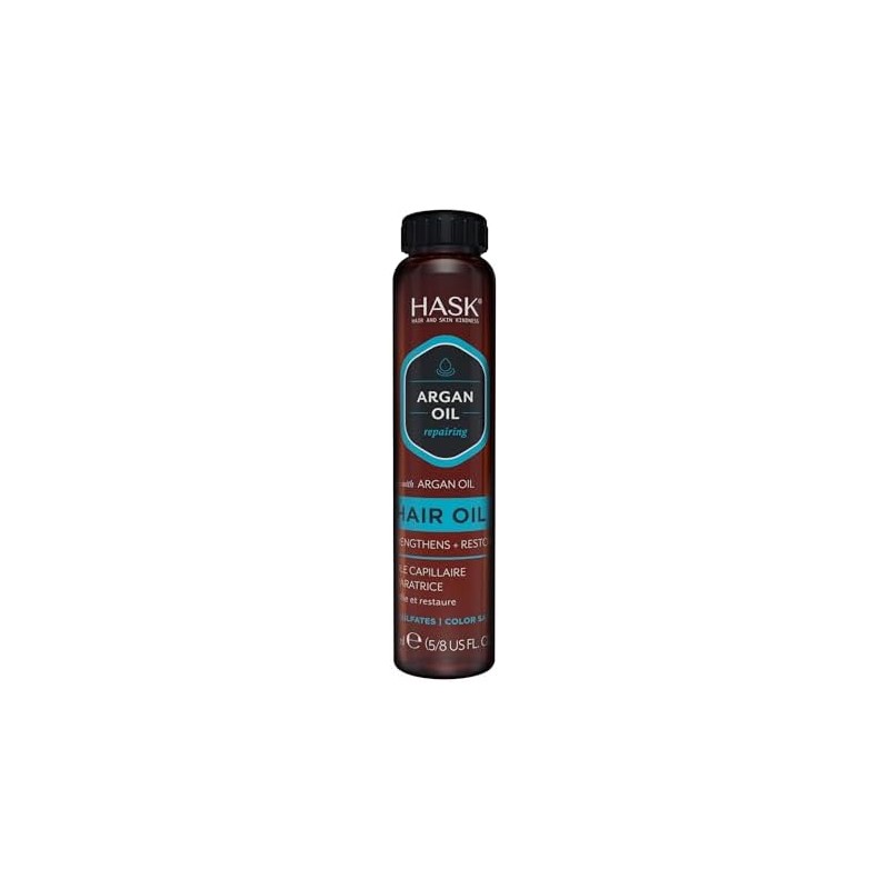 Hask Argan Oil Repairing Shine Hair Oil 5/8 oz