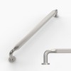 Amerdeco 10 Pack Brushed Satin Nickel Cabinet Pulls 6.3 Inch(160mm)