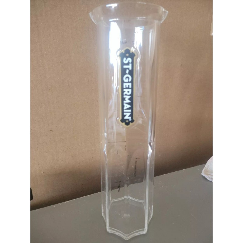 St. Germain ST GERMAIN Acrylic Cocktail Carafe w' Recipe 11.75"