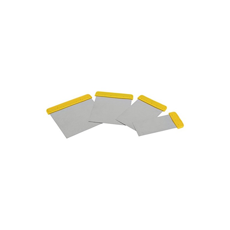 CoFan 09517158 – Pack of 4 Painter Spatulas (Metal)