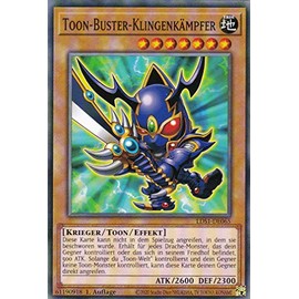 TCG LDS1-DE065 Toon-Buster Blade Fighter Common German 1st Edition