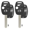 AutoKeyMax Uncut Replacement for 2004-2012 Honda Accord Civic Pilot Key