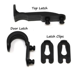 New Mailbox Plastic Latch Set Repair Kit for Solar Group Mail Box Metal Mailbox Repair (1)