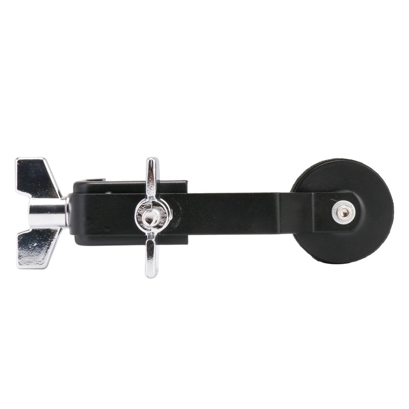 Emptty 2PCS Drum Damper Mute Silencer - Black Metal and