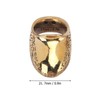 Archery Thumb Rings Good Protection Engraving Pattern Brass Finger Protector