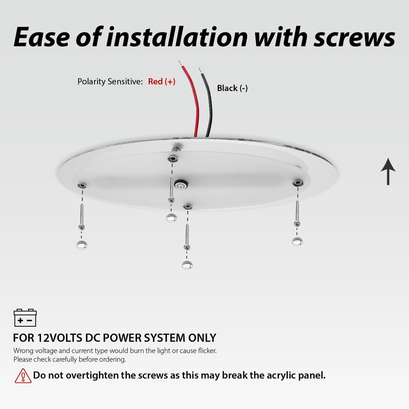 Dream Lighting Motorhome LED Lighting 12volt Caravan Interior Light with