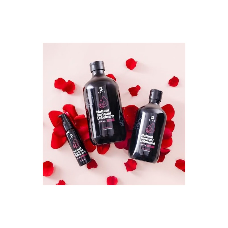 B Life Lubricante Íntimo Base Agua 500 ml 60ml de