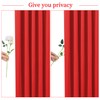 10ft x 7ft Red Backdrop Curtain for Parties Red Wrinkle