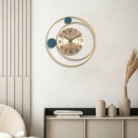 Large Wall Clock for Living Room Decor, 16.5 * 16.5 Inch