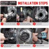 CHUSYYRAY For Honda Ridgeline 2006-2014 6000K H4 9003 LED Headlights