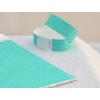 Tyvek Wristbands 3/4 inch 100 Pack (Aqua)