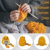 Bestie BFF for Friendship Emotional Support Duck Positive Crochet Animals,
