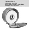 Commercial Jumbo Toilet Paper Dispenser, Wall Mount Stainless Steel 9
