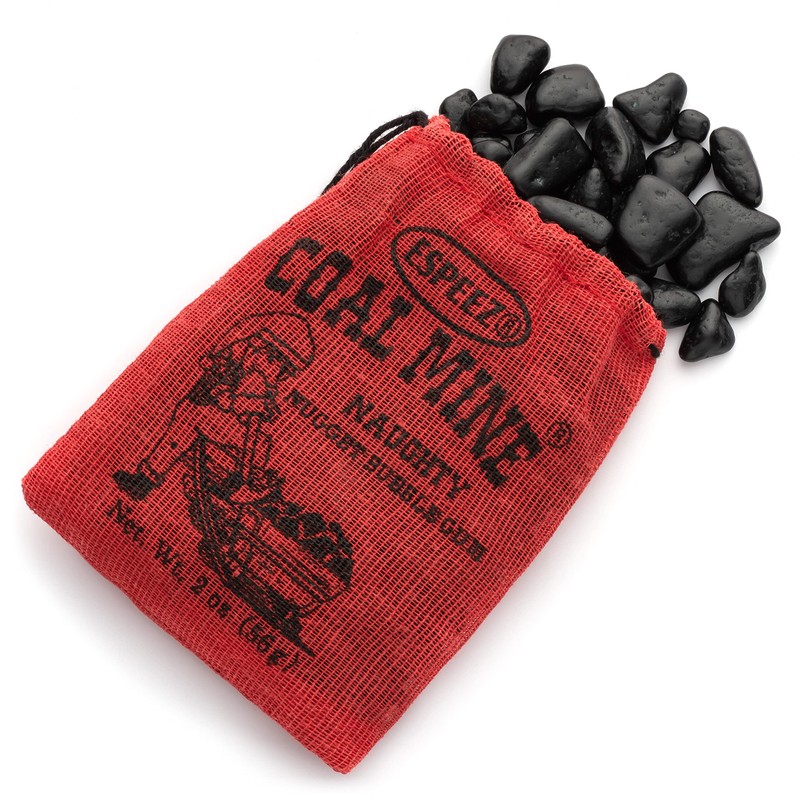 Coal Mine Naughty Black Nugget Gum - 4 Bags In