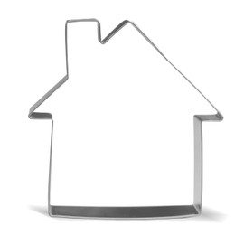 Keewah House Cookie Cutter, 4.5”, Stainless Steel