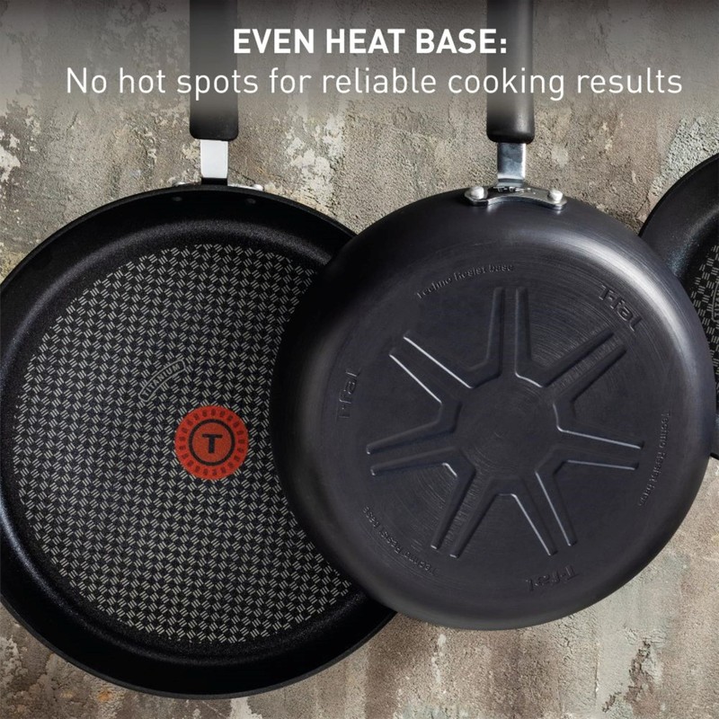 T-fal Ultimate Hard Anodized Nonstick Fry Pan With Lid 12