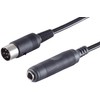 1aTTack.de 1 x 0.2 m Cube Plug 5-Pin to 6.3
