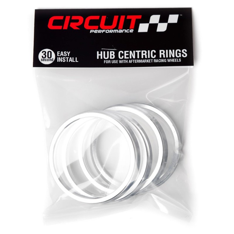 Circuit Performance 73.1mm OD to 56.1mm ID Silver Aluminum Hub