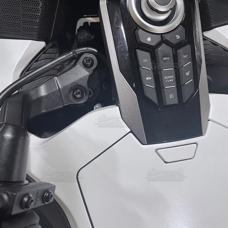 SI Black Adjustable Handlebar Risers Adapter For Honda Goldwing GL1800