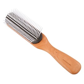 Baluue Portable Handle Comb for Men Natural Hair Styling Tool for Home Outdoor Lightweight Non Slip Design for Daily Grooming and DIY Hairstyles