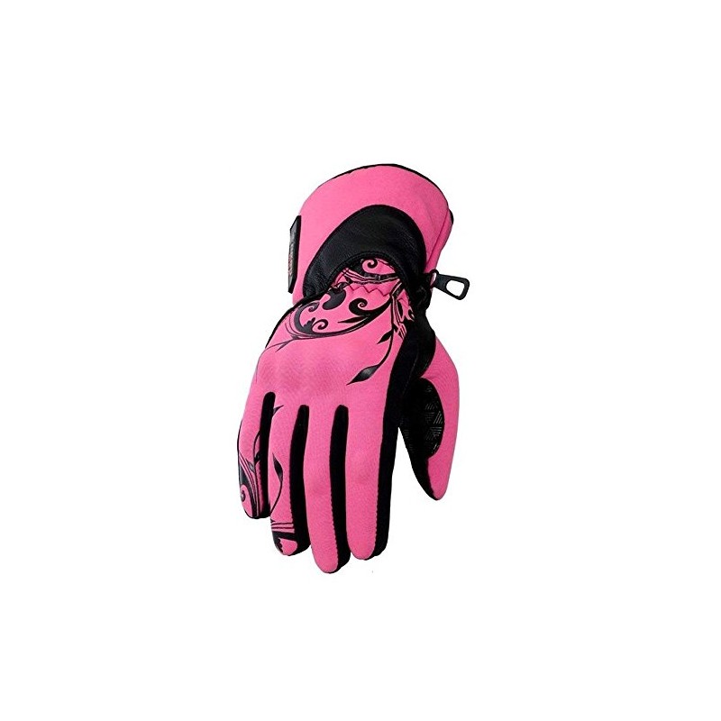 SPEED MAXX LTD LADIES THERMAL WATERPROOF REAL LEATHER HARD KNUCKLE