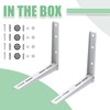 Memrita Mini Split Wall Mounting Bracket,Mini Split Bracket for Ductless