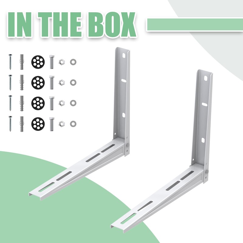 Memrita Mini Split Wall Mounting Bracket,Mini Split Bracket for Ductless