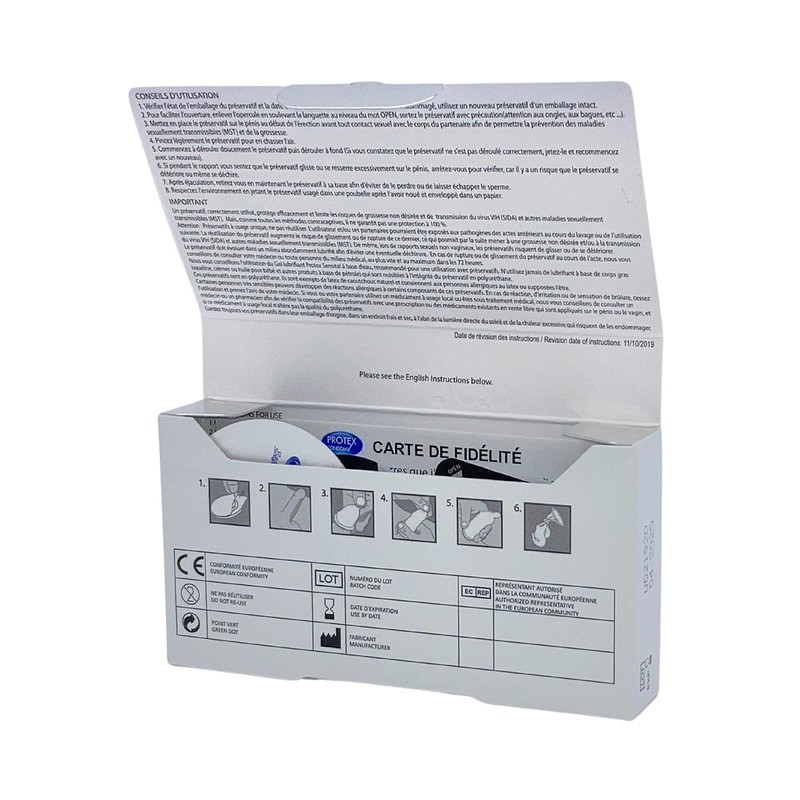 Protex Original 0.02 Ultime Finesse 6 latexfreie Kondome