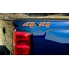 Orange 4x4 Truck Decal Set
