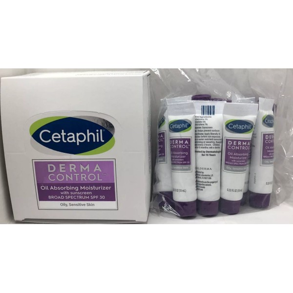 Cetaphil DermaControl Oil Absorbing Moisturizer SPF 30 Travel Sz X