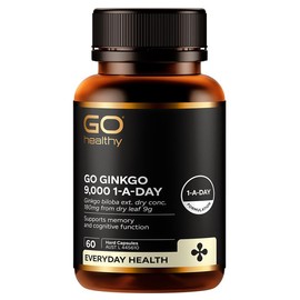 GO Healthy Go Ginkgo 9000mg 1-A-Day Cap X 60