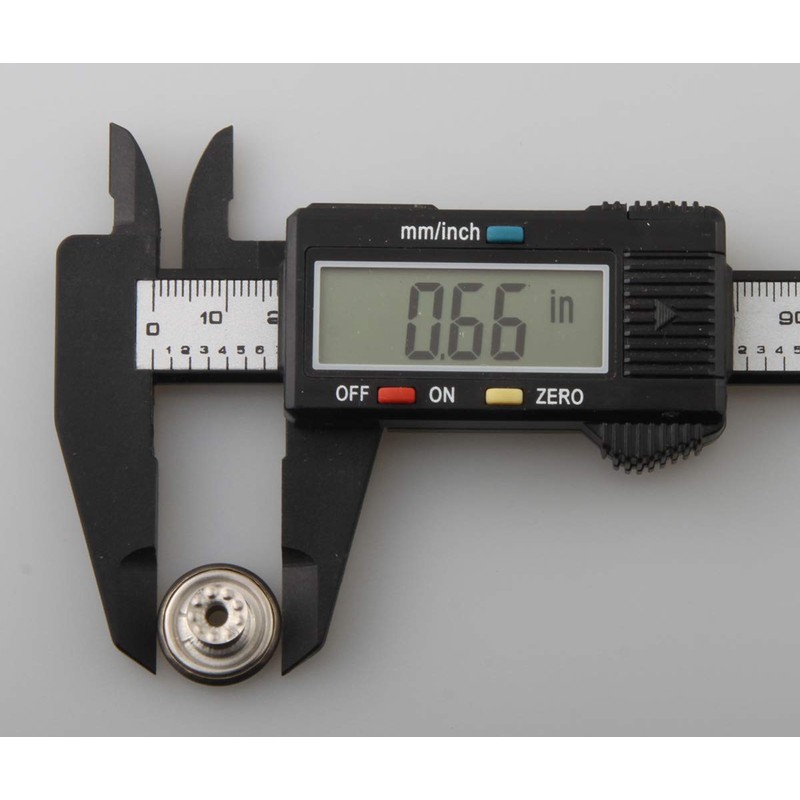 ALLINONE Brass Jeans Buttons Replacement Tack Button Suspender Trousers Buttons