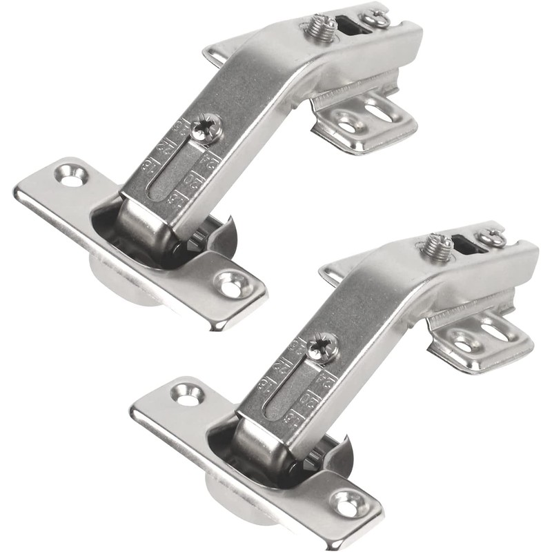LUCKYBEE 2pcs 135 Degree Corner Hinges Kitchen Cabinet Hinges Concealed